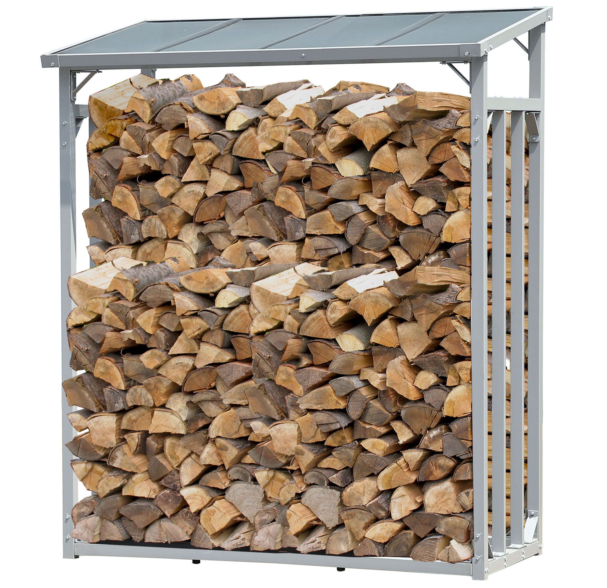Quick Star Kaminholzregal Alu Kaminholzregal 143x70x185 günstig online kaufen