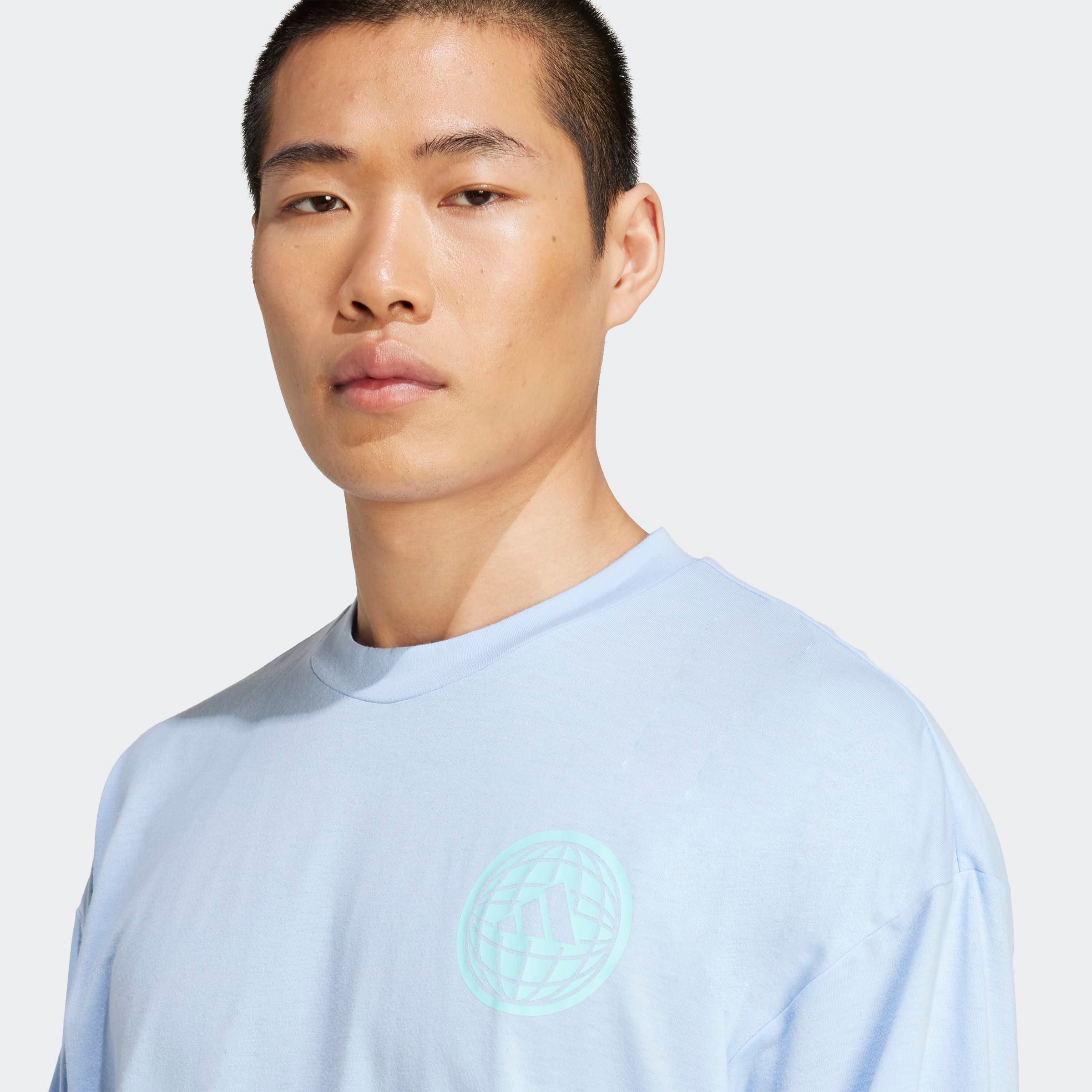 adidas Performance T-Shirt POWER GRAPHIC sportlicher Stil, kurze Ärmel, mit CLIMACOOL Technologie