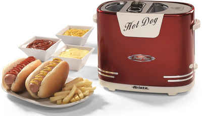 Ariete Hotdog-Maker 186 Party Time, 650 W, rot