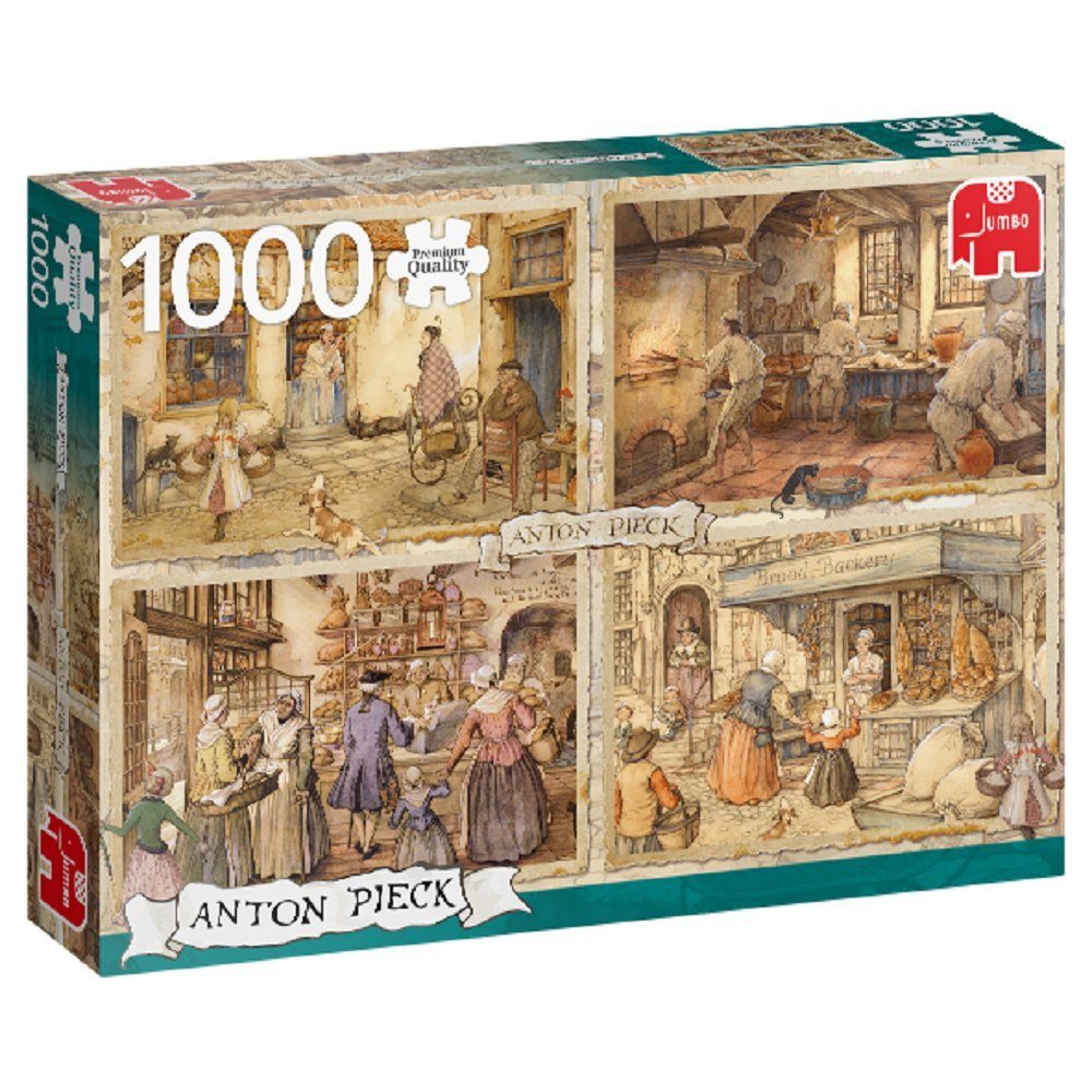 Jumbo Spiele Puzzle Bäcker im 19. günstig online kaufen