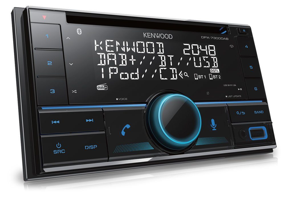 DPX-7300DAB 2DIN Bluetooth DAB USB VarioColor Alexa CD Autoradio