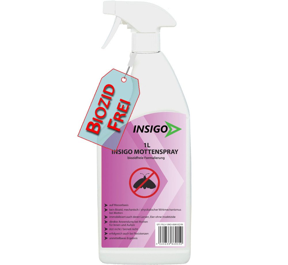 Insektenspray Mottenspray, Motten Bekämpfung