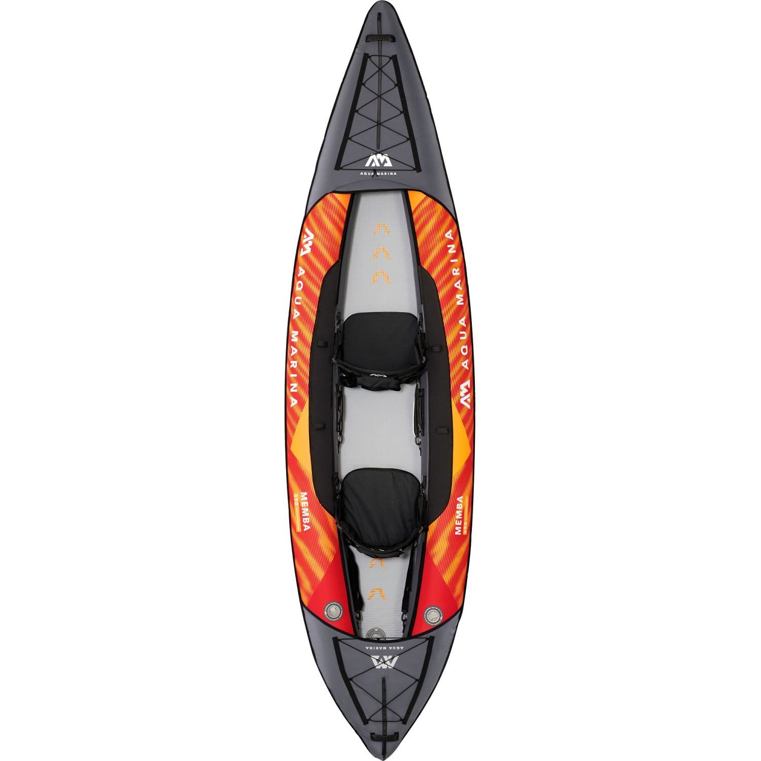 Aqua Marina Tourenkajak Aqua Marina Memba 390 Touring Kayak 2 Personen aufblasbares Kajak