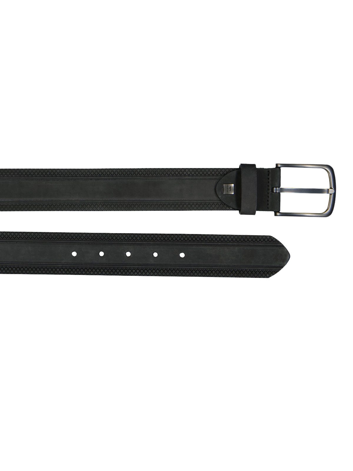 Engbers Ledergürtel Herren Ledergürtel, Schwarz