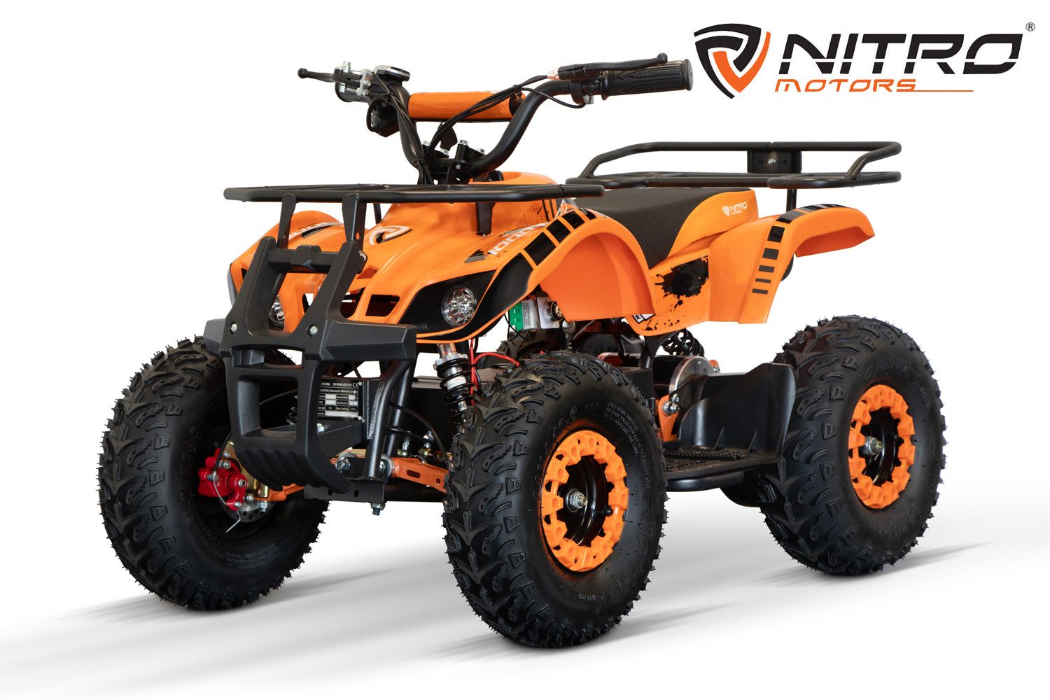 Nitro Motors E-Quad 1000W Eco midi Kinder Quad Torino BTF-Profile XL Sport 6 Zoll, 1000,00 W, Euro 0, Gepäckträger vorne + hinten
