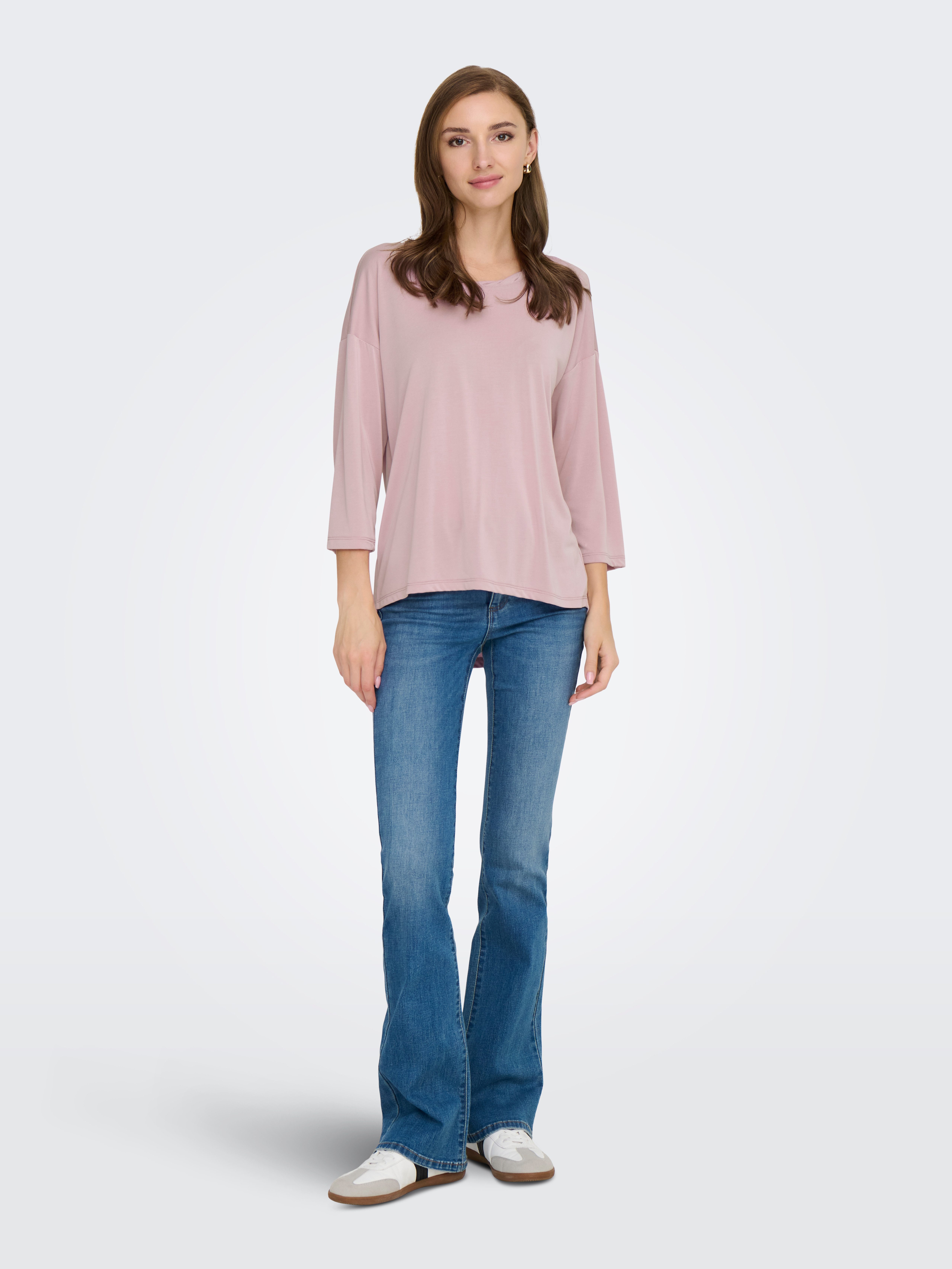 ONLY 3/4-Arm-Shirt ONLHANNAH 3/4 TOP JRS – Bild 4 von 5