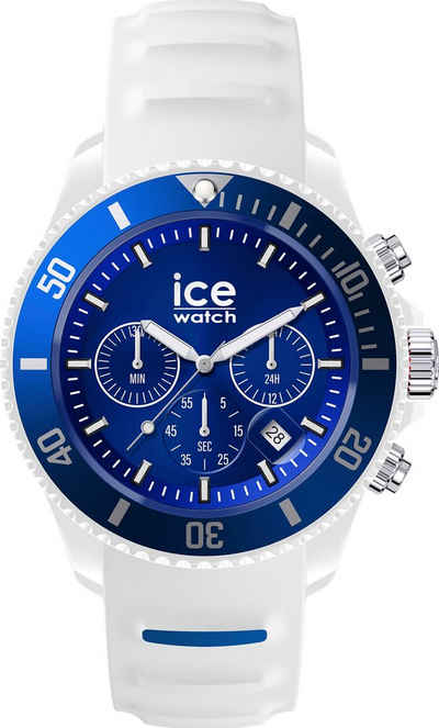 ice-watch Chronograph ICE chrono - White blue - Medium - CH, 021424