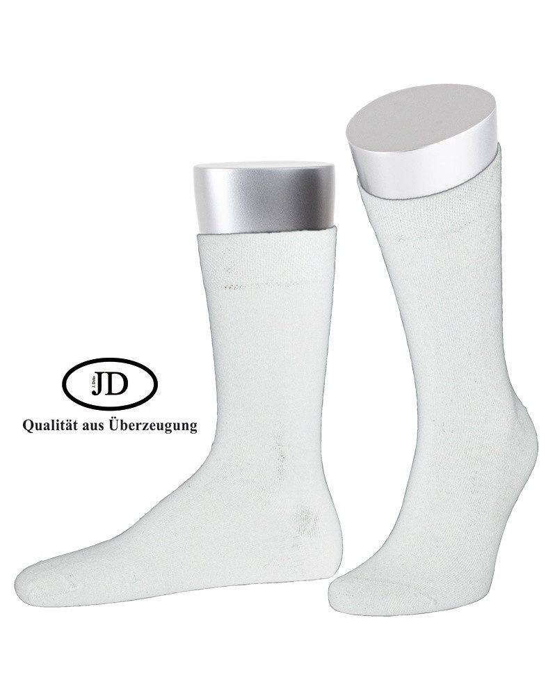 JD Socken Tagessocke Crew Basic Line weiss - 1 Paar