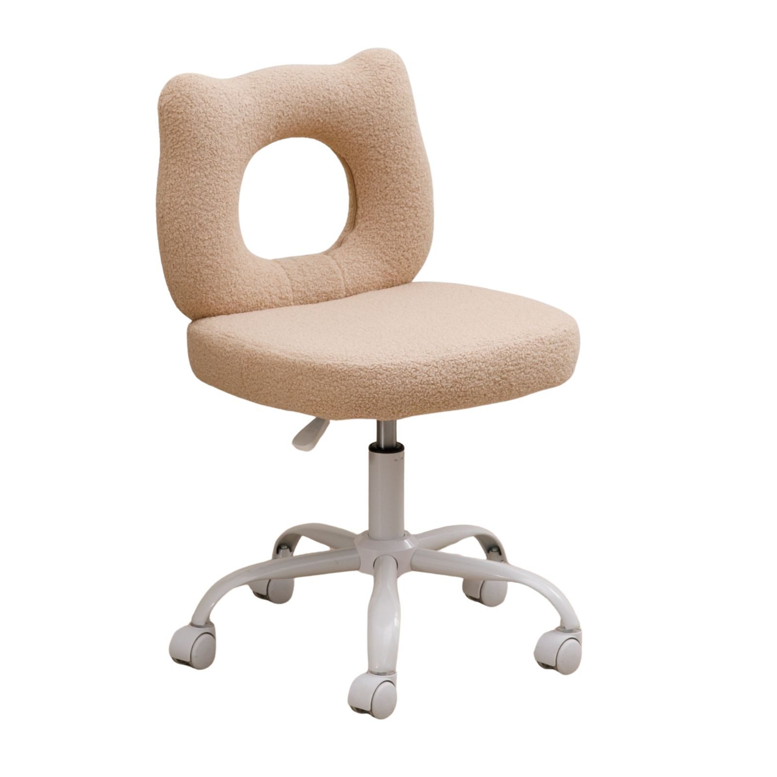 CHAIRUS Schreibtischstuhl Kinderdrehstuhl 360°, höhenverstellbar, Kunstfell günstig online kaufen