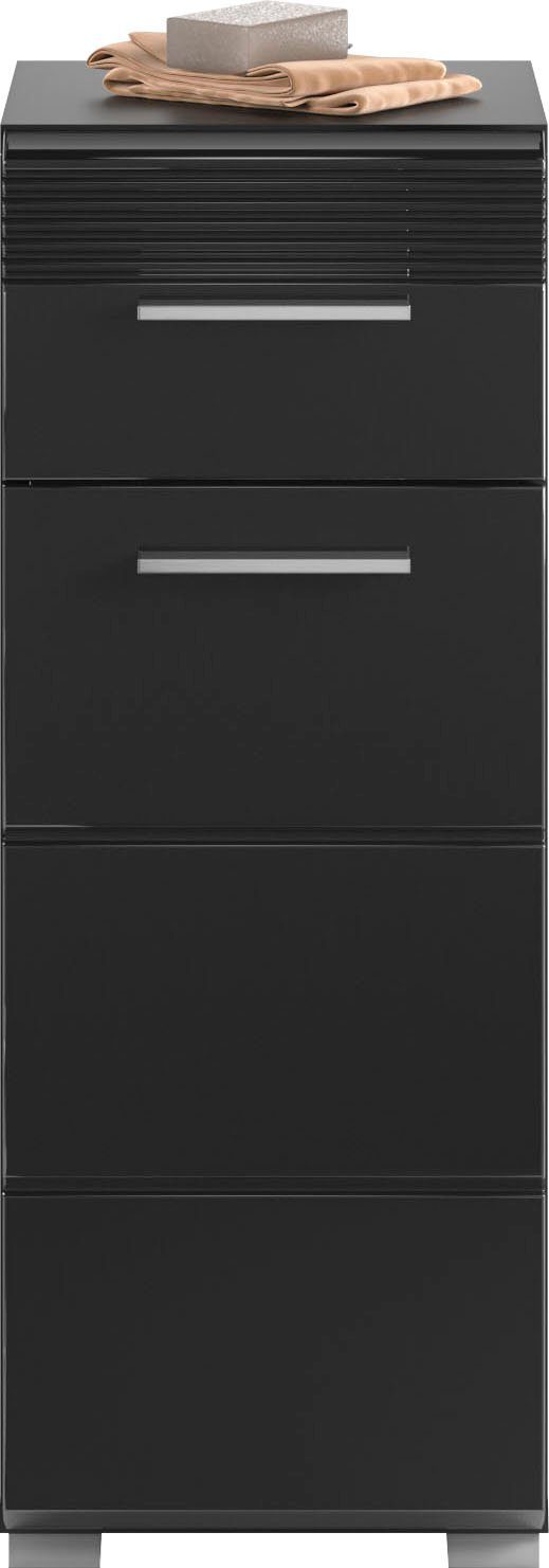 Home affaire Unterschrank Malmö, Breite 30 cm, 1 Tür (Türanschlag wechselbar), 1 Schubkasten in verschiedenen Farben erhältlich, Badmöbel, Badschrank, Kommode, Bad