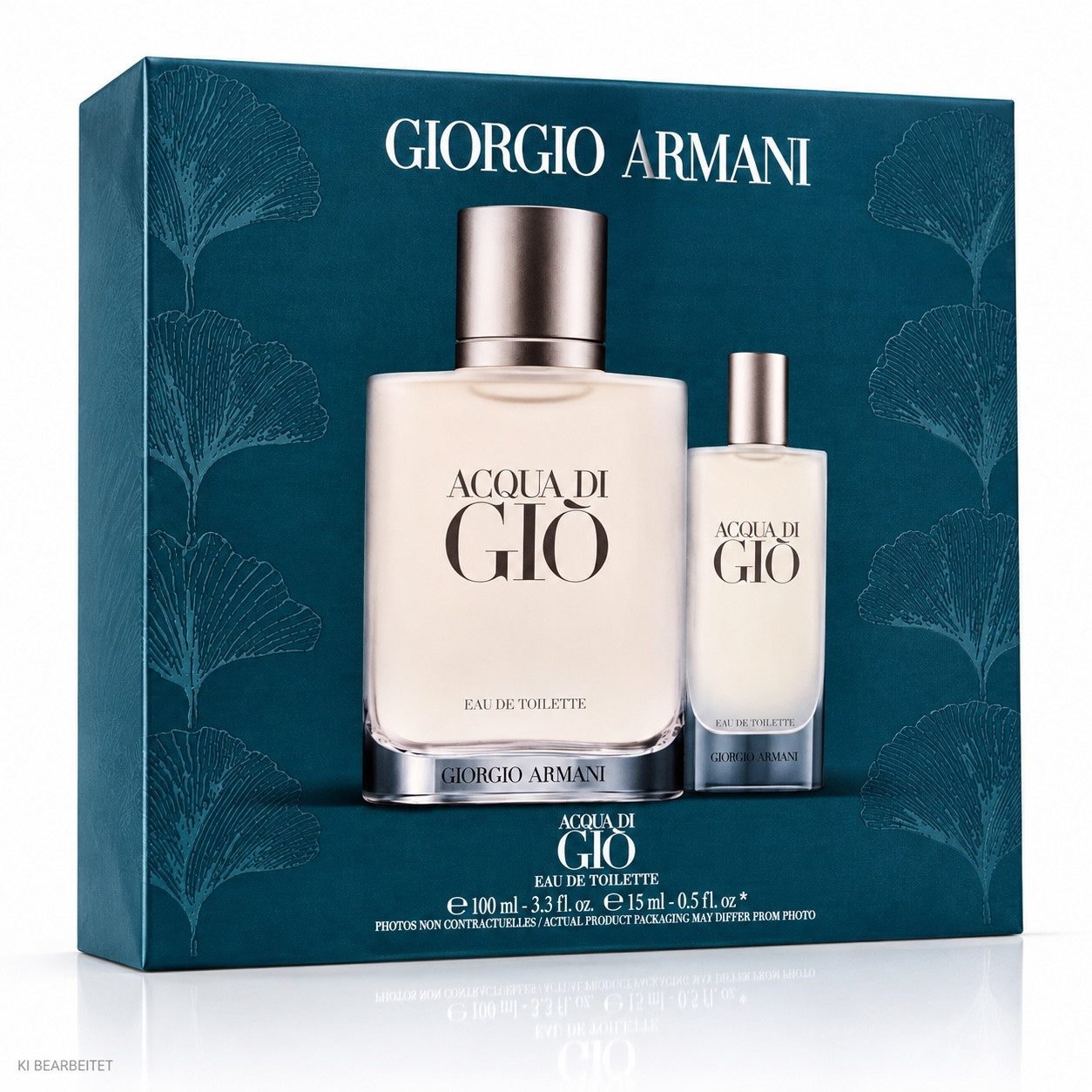 Giorgio Armani Eau de Toilette Acqua di Gi0 Geschenkset Herren EDT 100ml + 15ml Eau de Toilette, Alltag, Freizeit, Büro, Geschenk