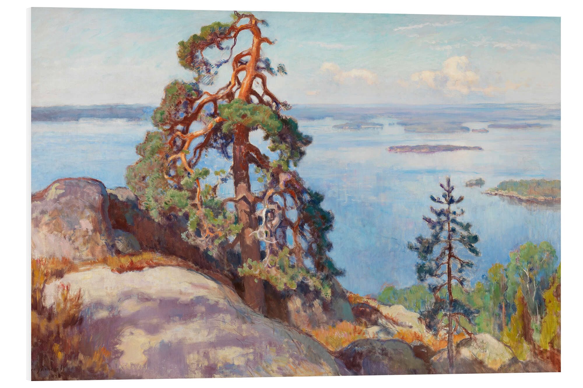 Wandbild Landschaft von Koli