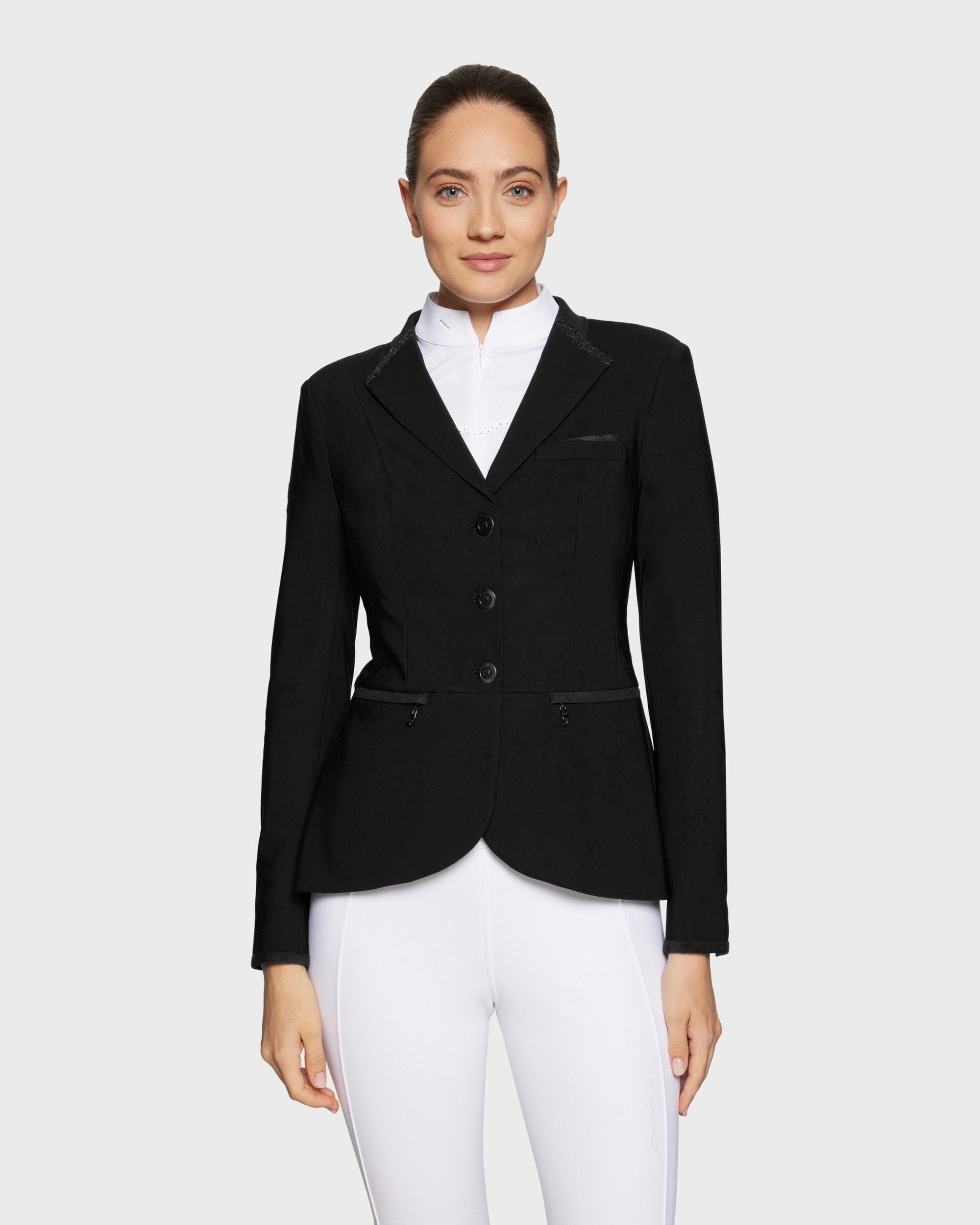 Samshield Reitjacke Turnierjacket Damen Victorine Crystal Fabric Permanent (2-St)