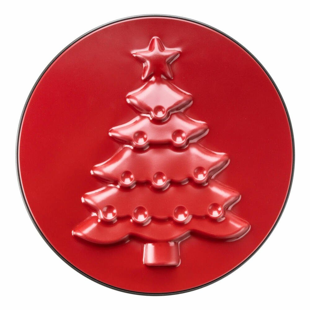 Zenker Springform Mit Flach-und Motivboden Sparkling Christmas, 26 c