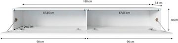 INOSIGN Lowboard Vera, Breite 180 cm, stehend und hängend