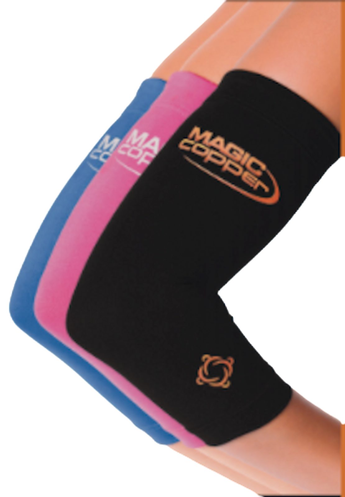 Magic Copper Bandage Magic Copper Ellbogen-Bandage schwarz Gr. XXL