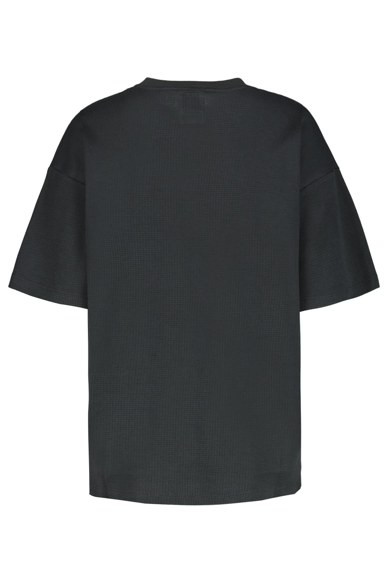 Garcia T-Shirt Waffelstruktur Brusttasche mit