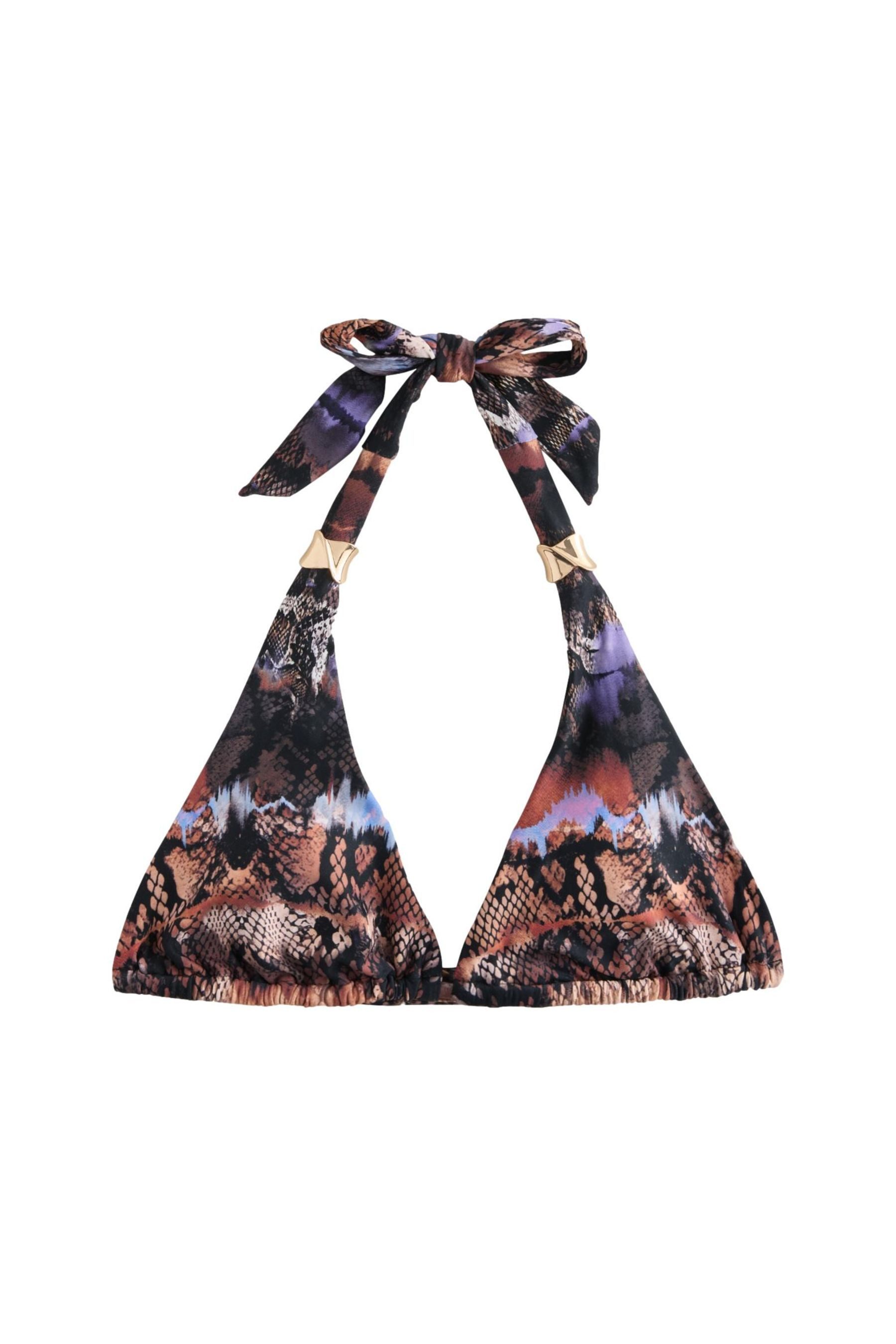 Next Triangel-Bikini-Top Triangel-Bikinioberteil mit Metalldetail (1-St)
