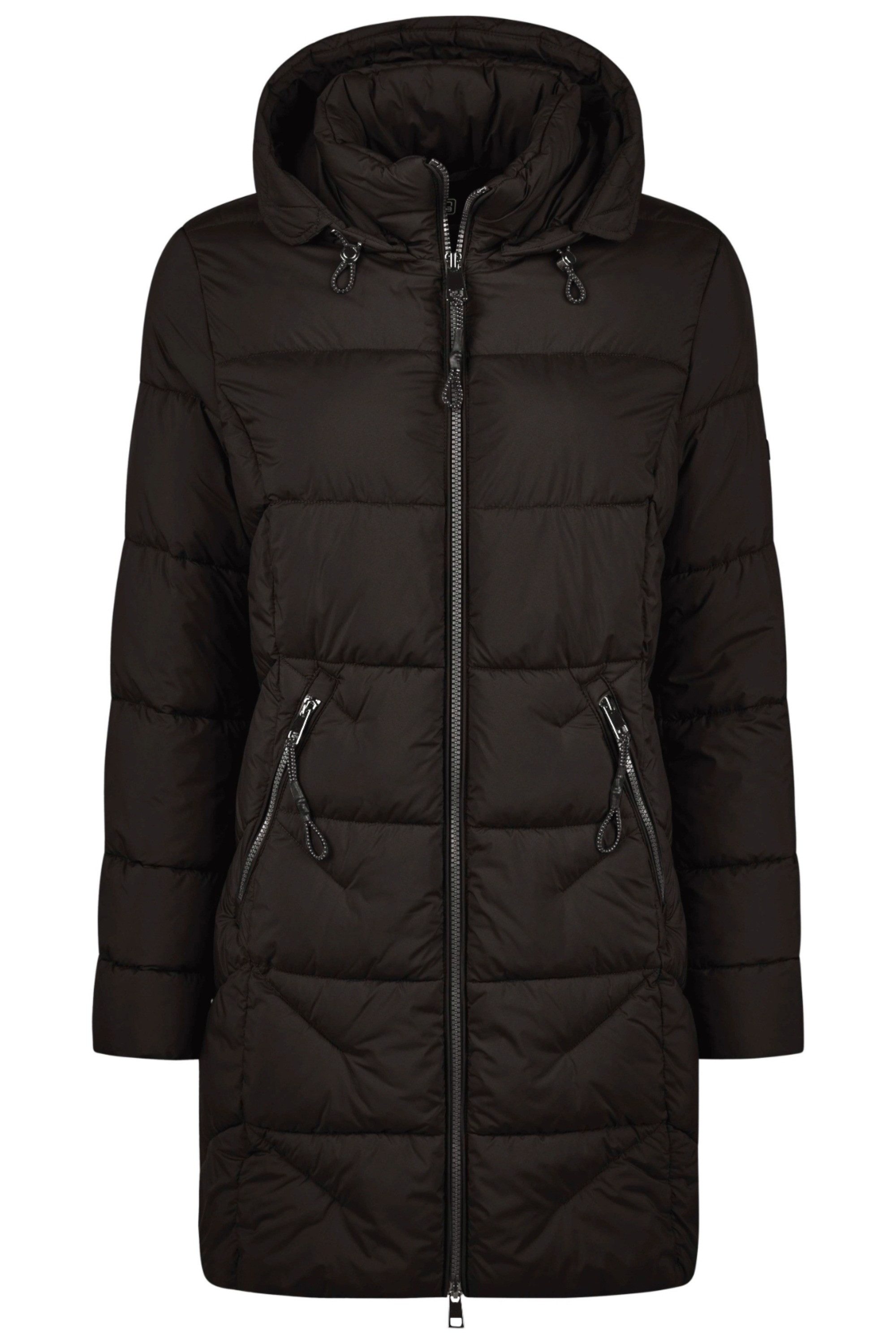 ONUA Winterjacke warmer Steppmantel oder Wintermantel mit abnehmbarer Kapuze