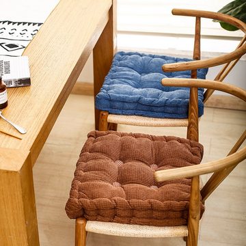 Juoungle Sitzkissen Stuhl Sitzkissen für Esszimmerstühle, rutschfeste Kissen