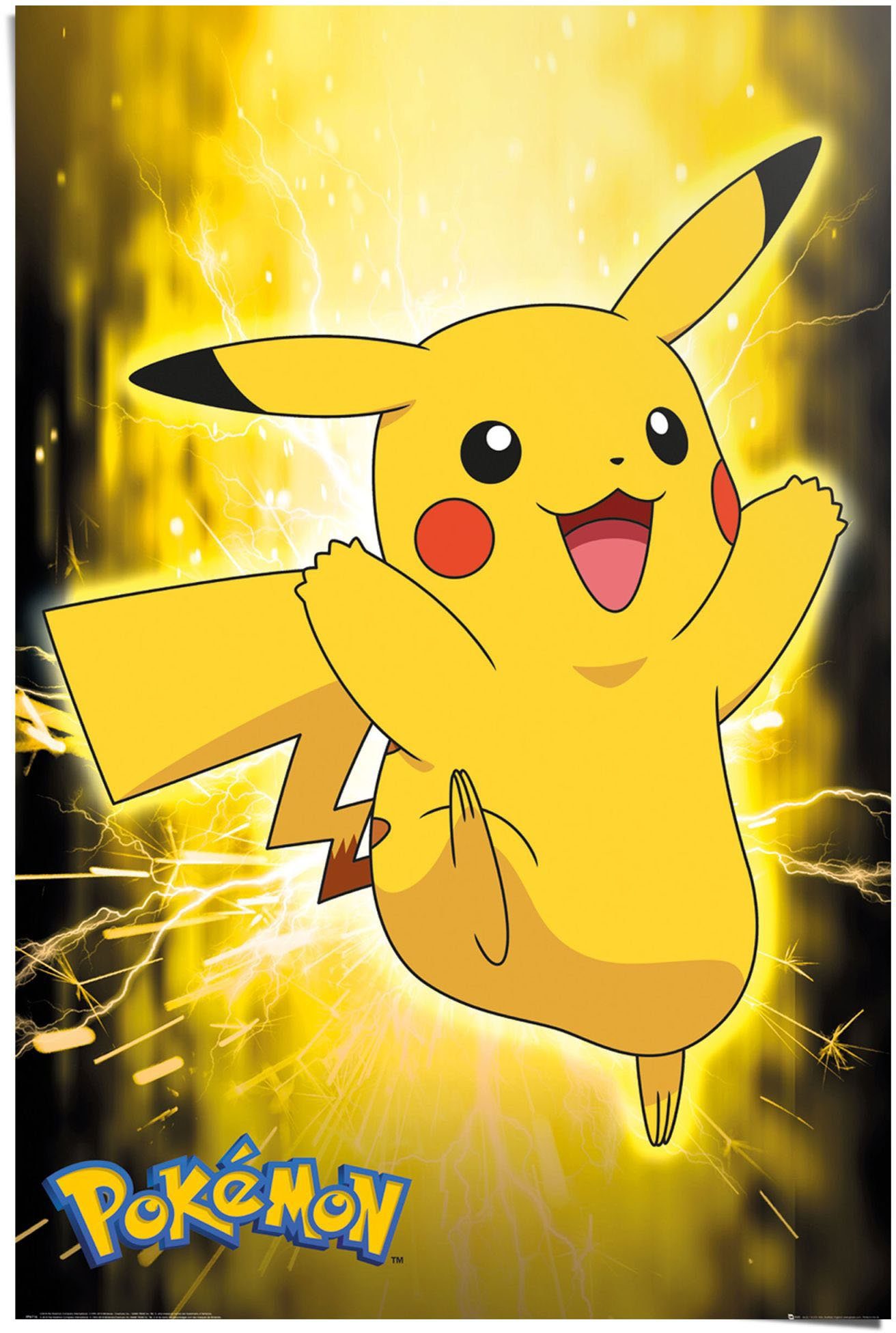Reinders! Poster »Pickahu Pokémon«, (1 Stück)-Otto