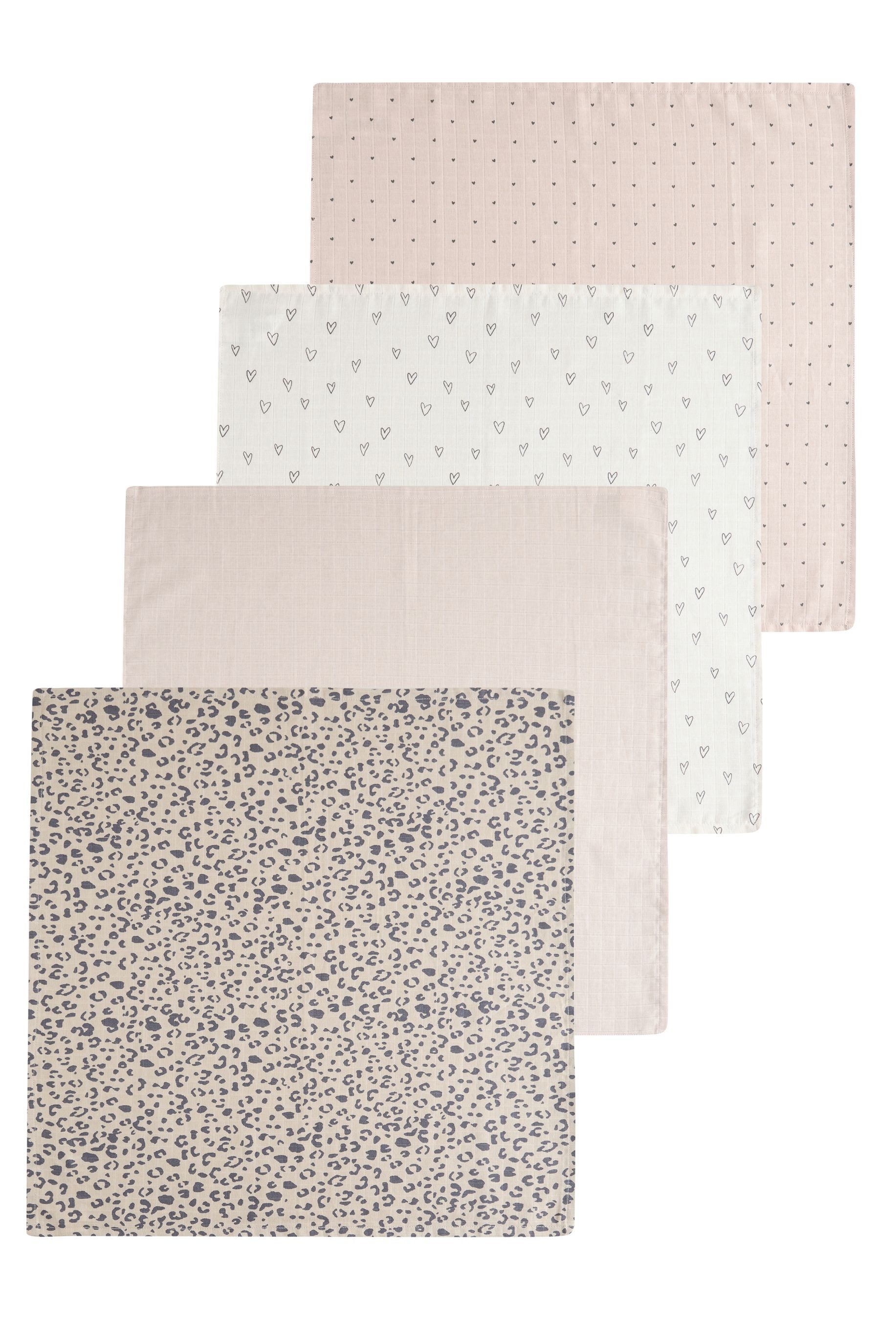 Next Spucktuch Baby Musselintücher im 4er-Pack