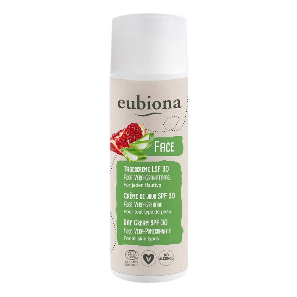 eubiona Tagescreme Tagescreme LSF30 - Aloe Vera-Granatapfel 50ml
