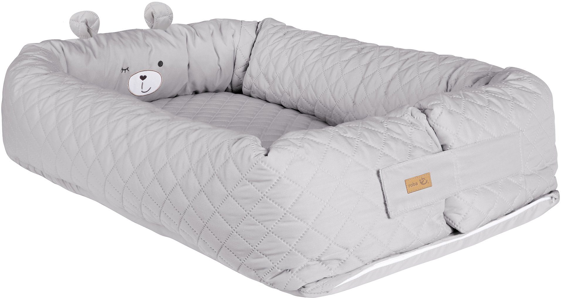 roba® Kuschelnest Babylounge, roba style, Sammy, grau, 3in1