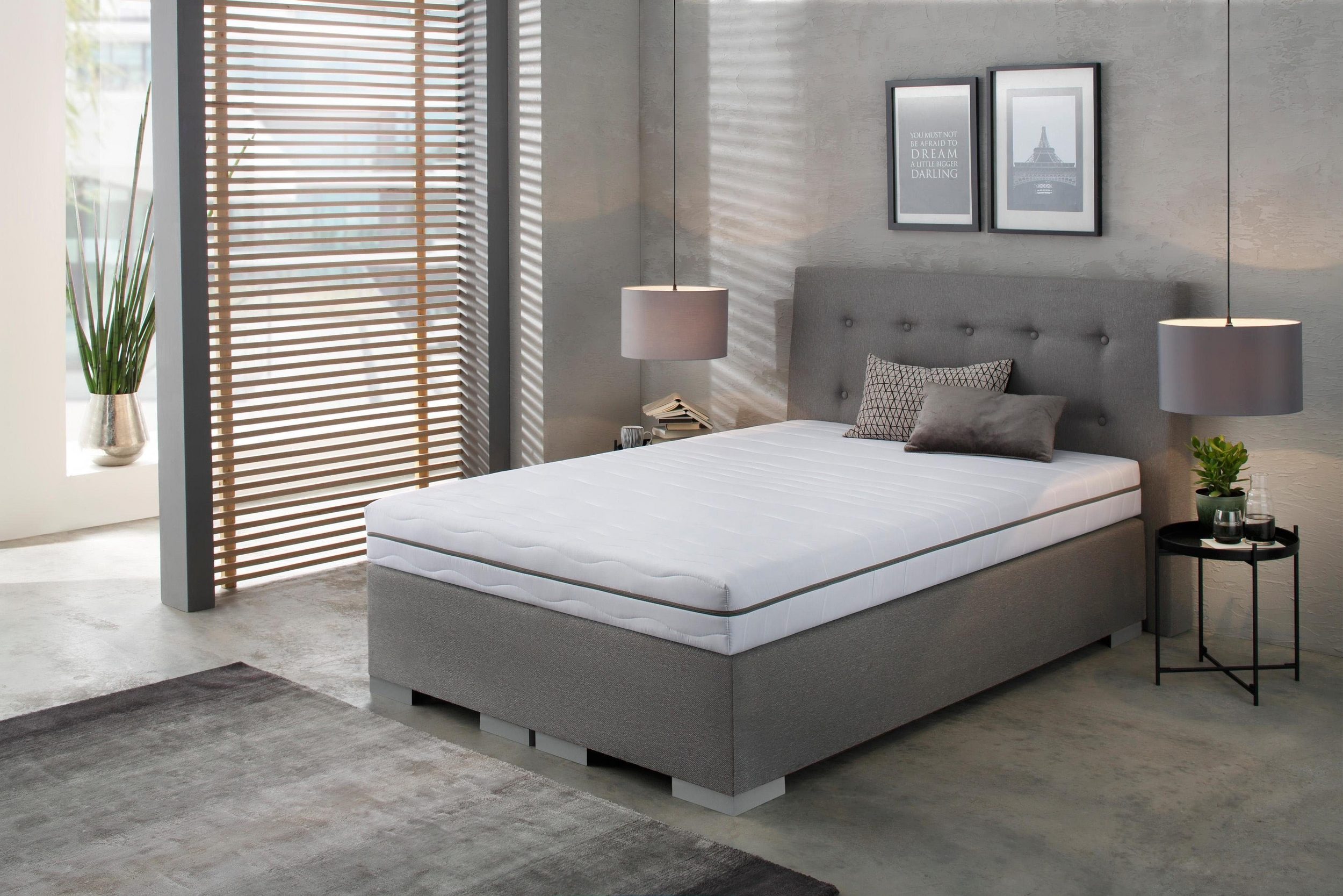 Komfortschaummatratze DREAM FLEX von BeCo EXCLUSIV - Einrichtungsvorschlag