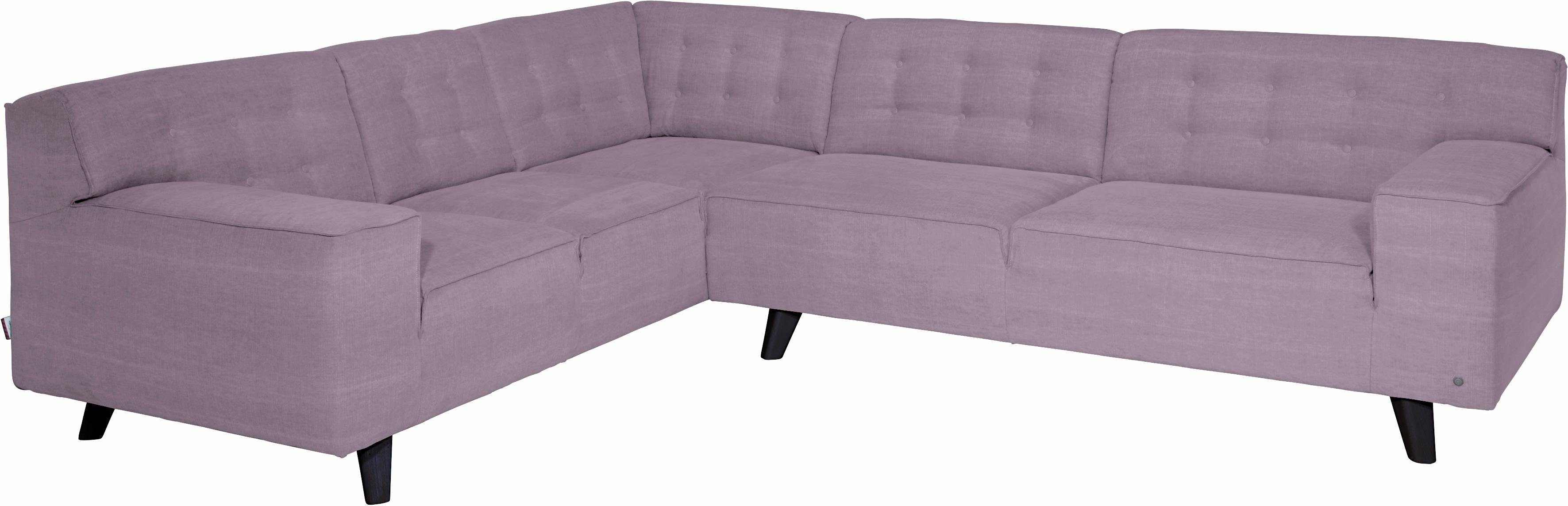 TOM TAILOR HOME Ecksofa NORDIC CHIC, im Retrolook, Füße wengefarben