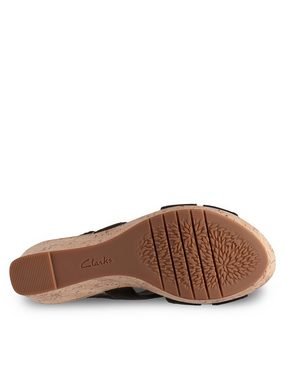 Clarks Sandalen Rose Erin 26171307 Black Nubuck Sandale