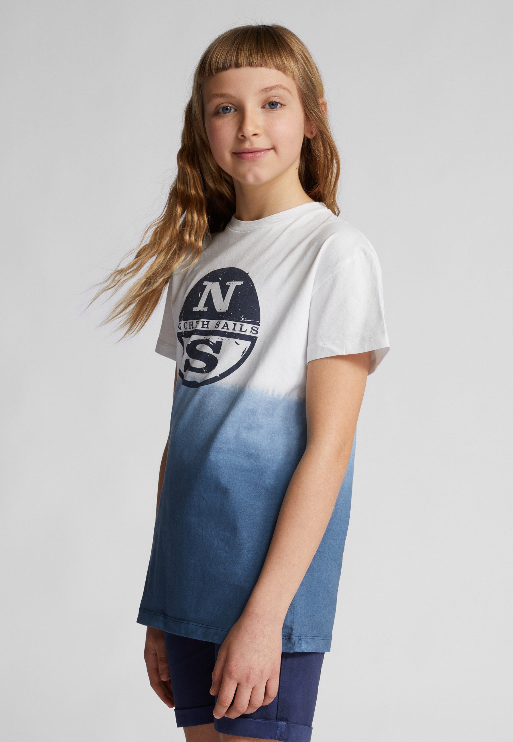 North Sails Degradé-Print T-Shirt T-Shirt mit
