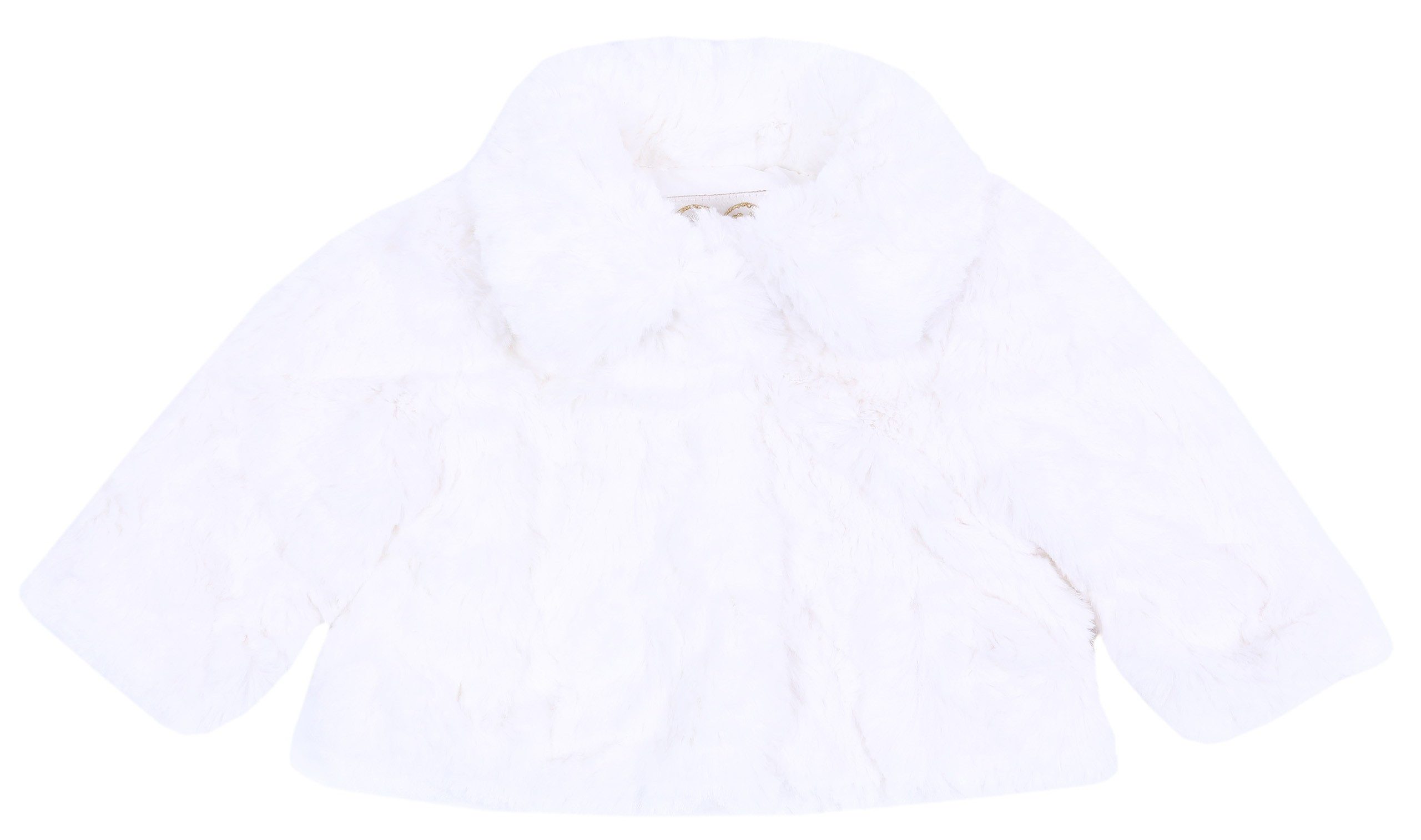 Sarcia.eu Fellimitatmantel Beigefarbiges Pelz mit Kragen 9-12 Monate günstig online kaufen