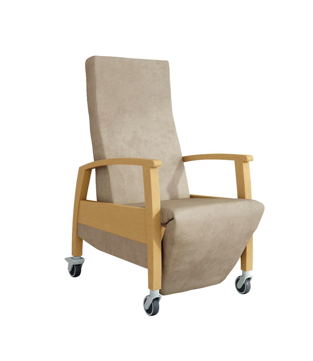 Devita Relaxsessel Pflegesessel mit Rollen Ganda Relax, mit Relaxfunktion