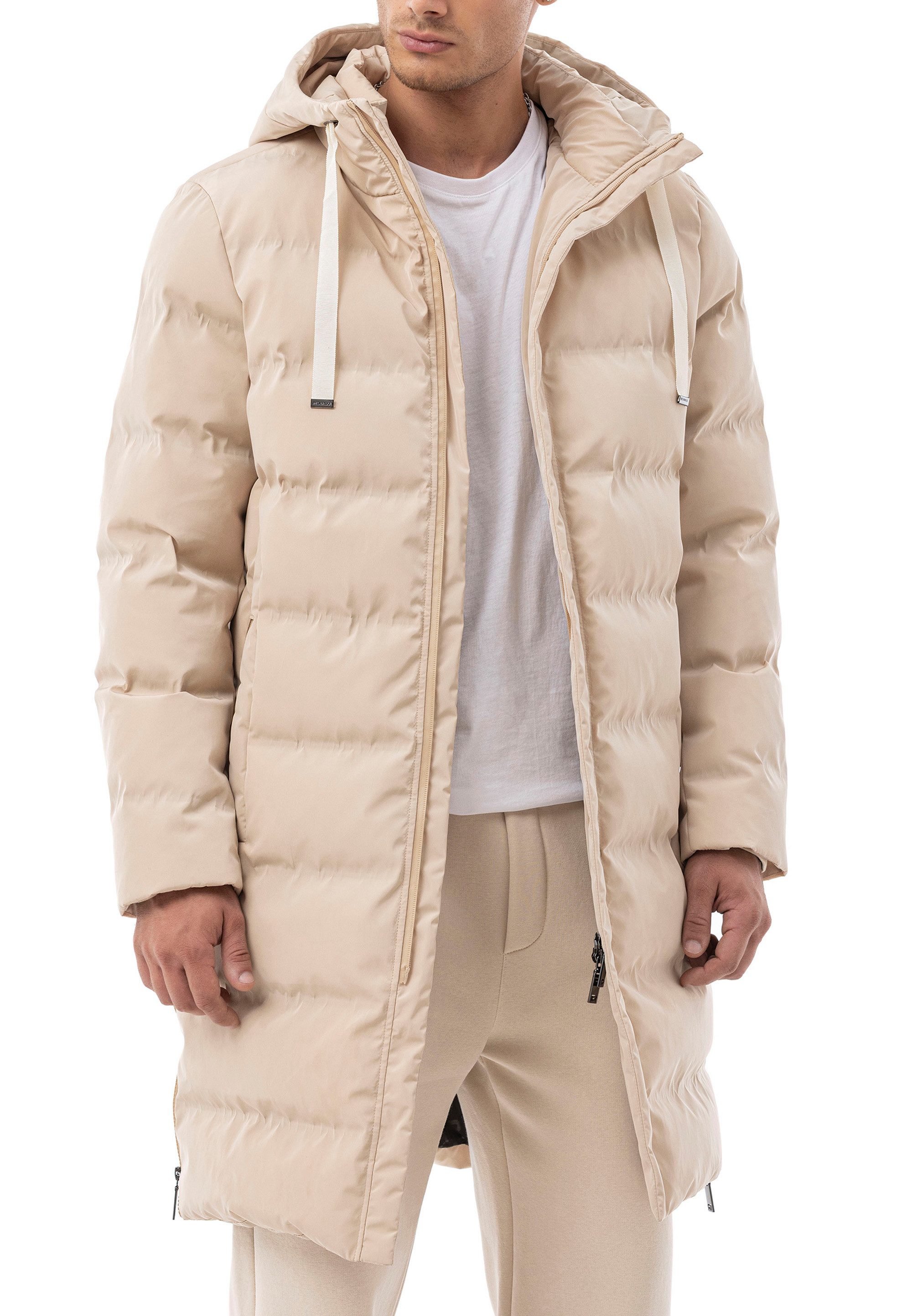 RedBridge Winterjacke gefütterter Parka mit Kapuze Premium Qualität