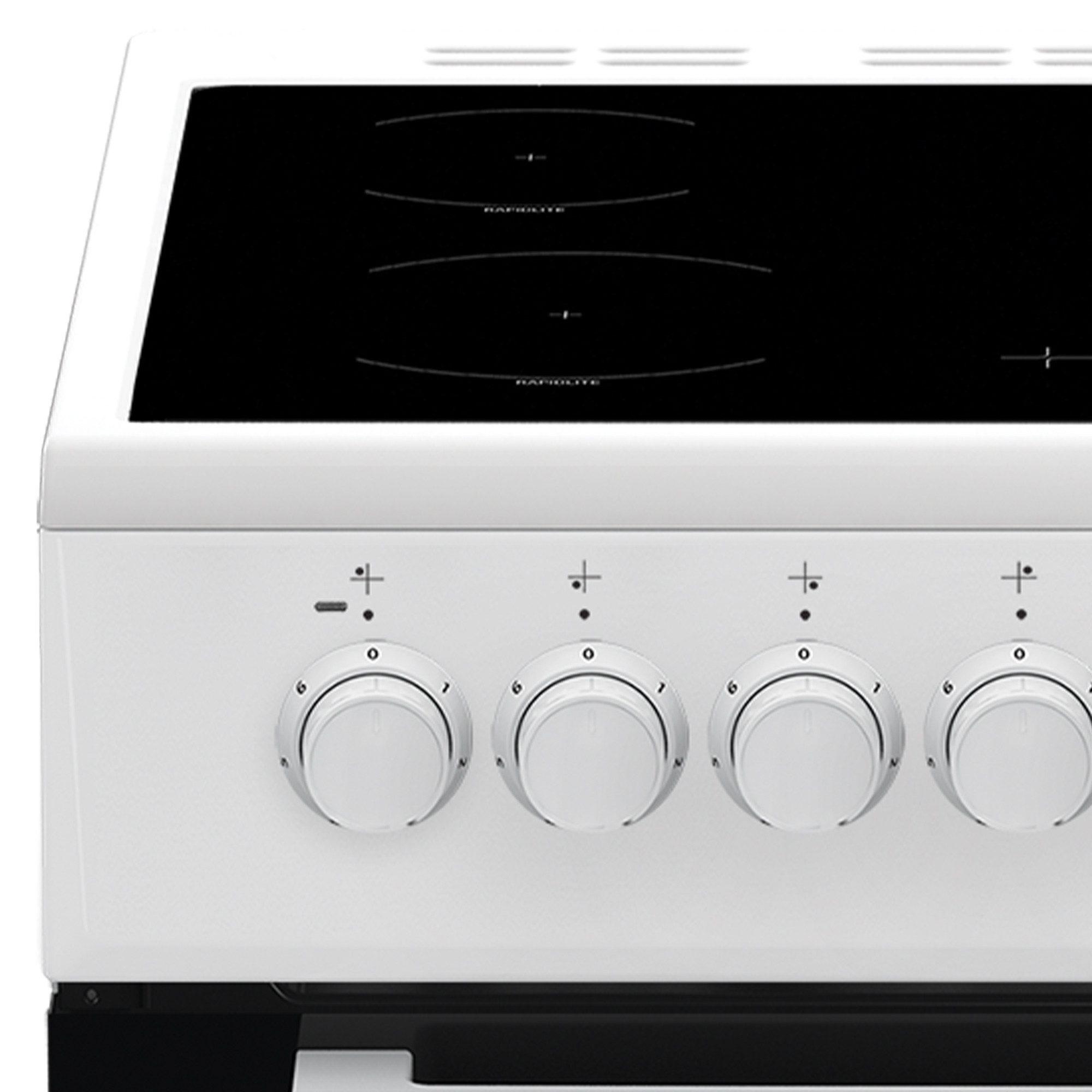 BEKO Elektro-Standherd FSM57100GW, Simple Steam Reinigungsfunktion, Abnehmbare Backofentür – Bild 4 von 5