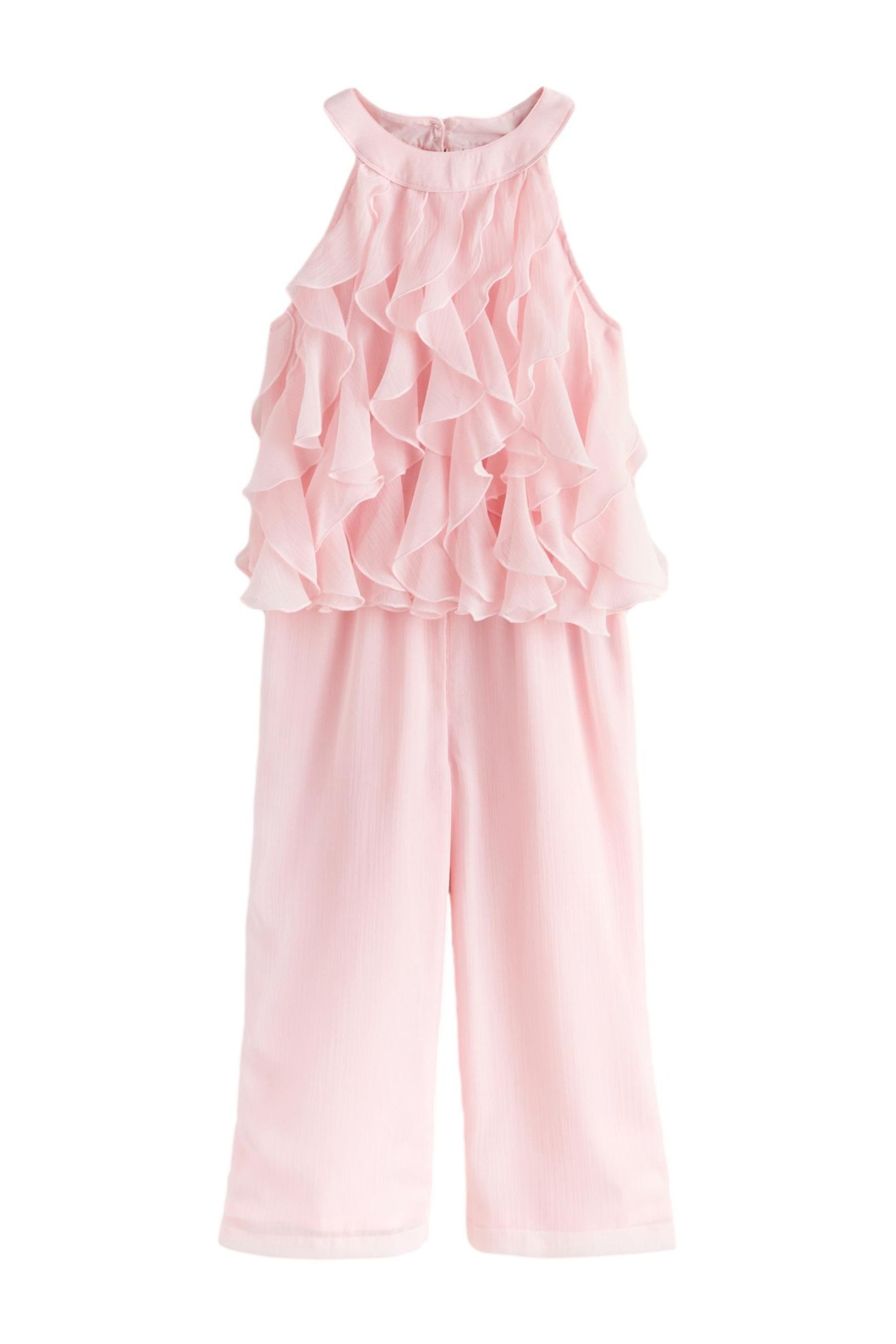 Baker by Ted Baker Jumpsuit Baker by Ted Baker Jumpsuit mit Mesh + weitem Bein (1-tlg)
