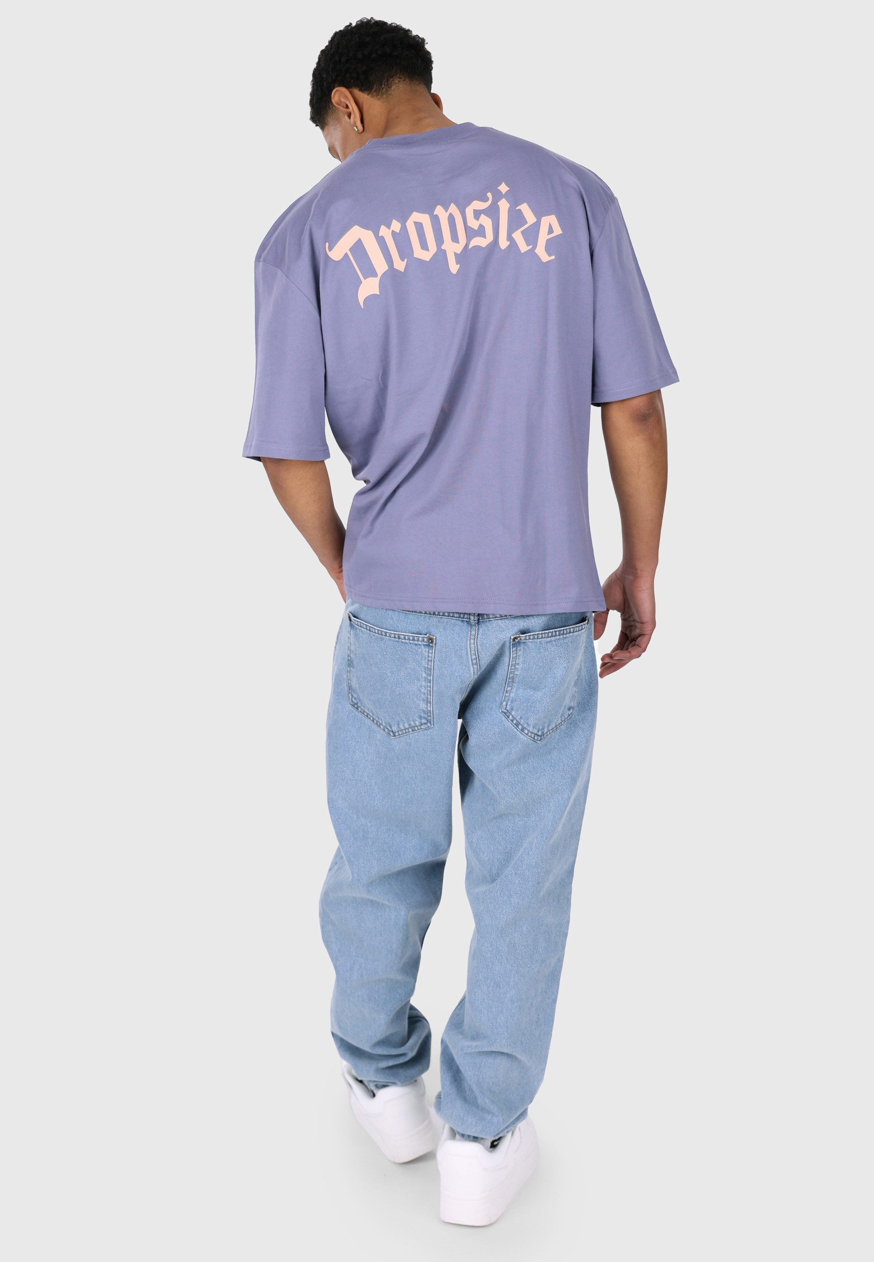 Dropsize T-Shirt Dropsize HEAVY OVERSIZE BIG LOGO T-SHIRT (1-tlg)