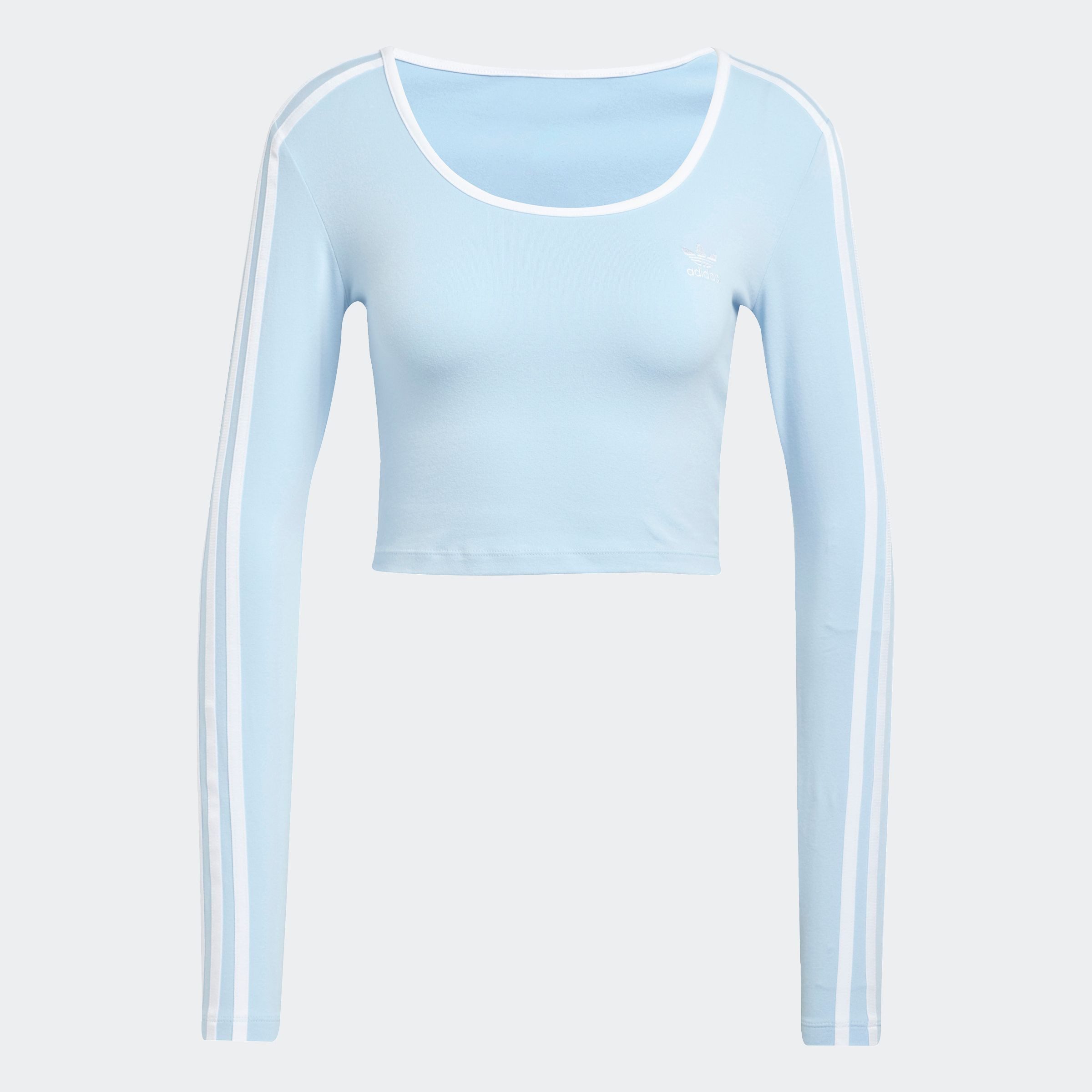 Langarmshirt ADICOLOR 3-STREIFEN CROP LONGSLEEVE