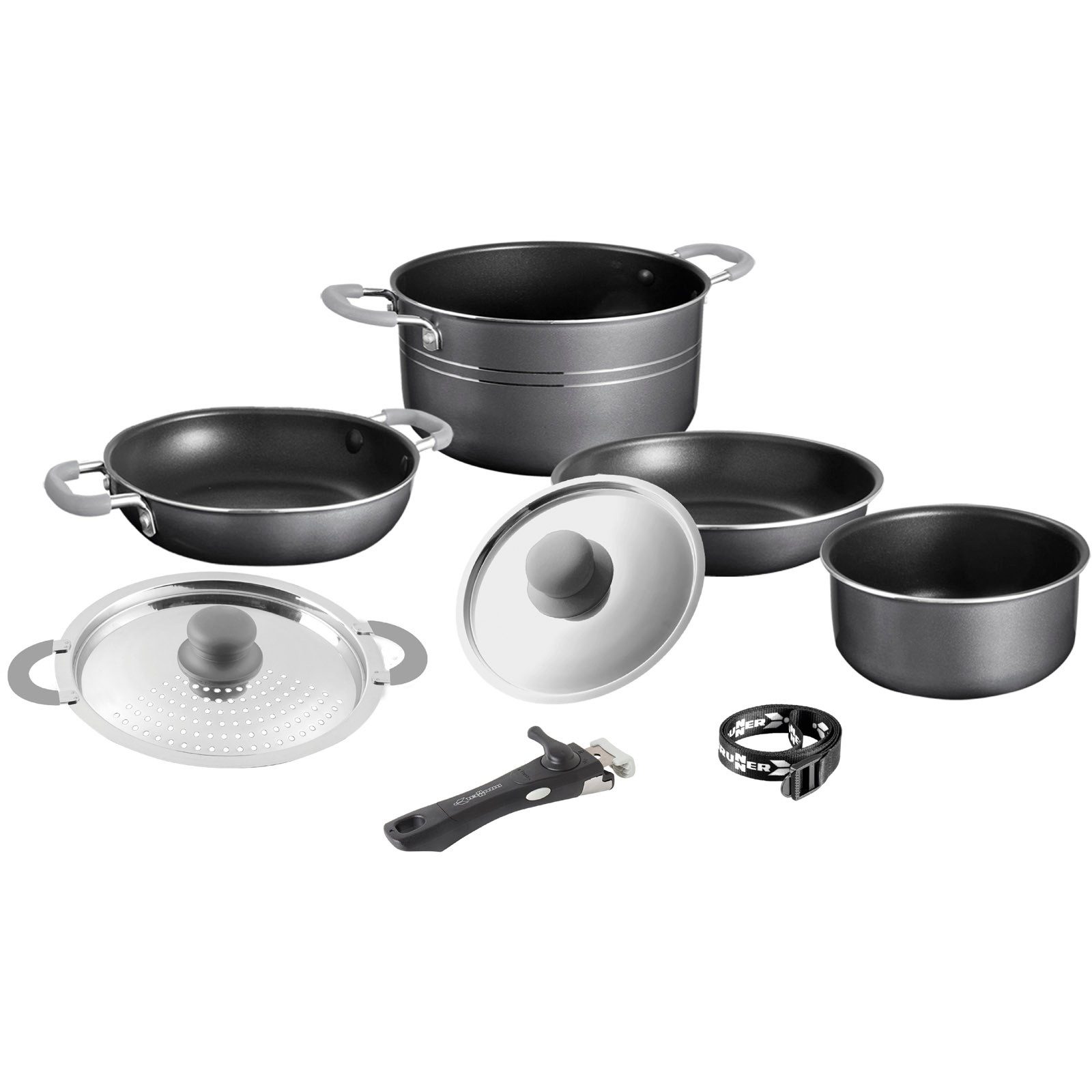 Topf-Set Camping Koch Geschirr Set Flavor 7+1