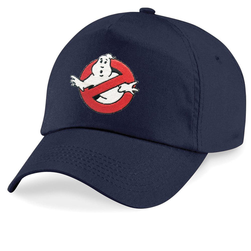 Kino Patch Kinder Cap & One Ghostbusters Baseball Slime Blondie Brownie Size Geisterjäger Navyblau Stick