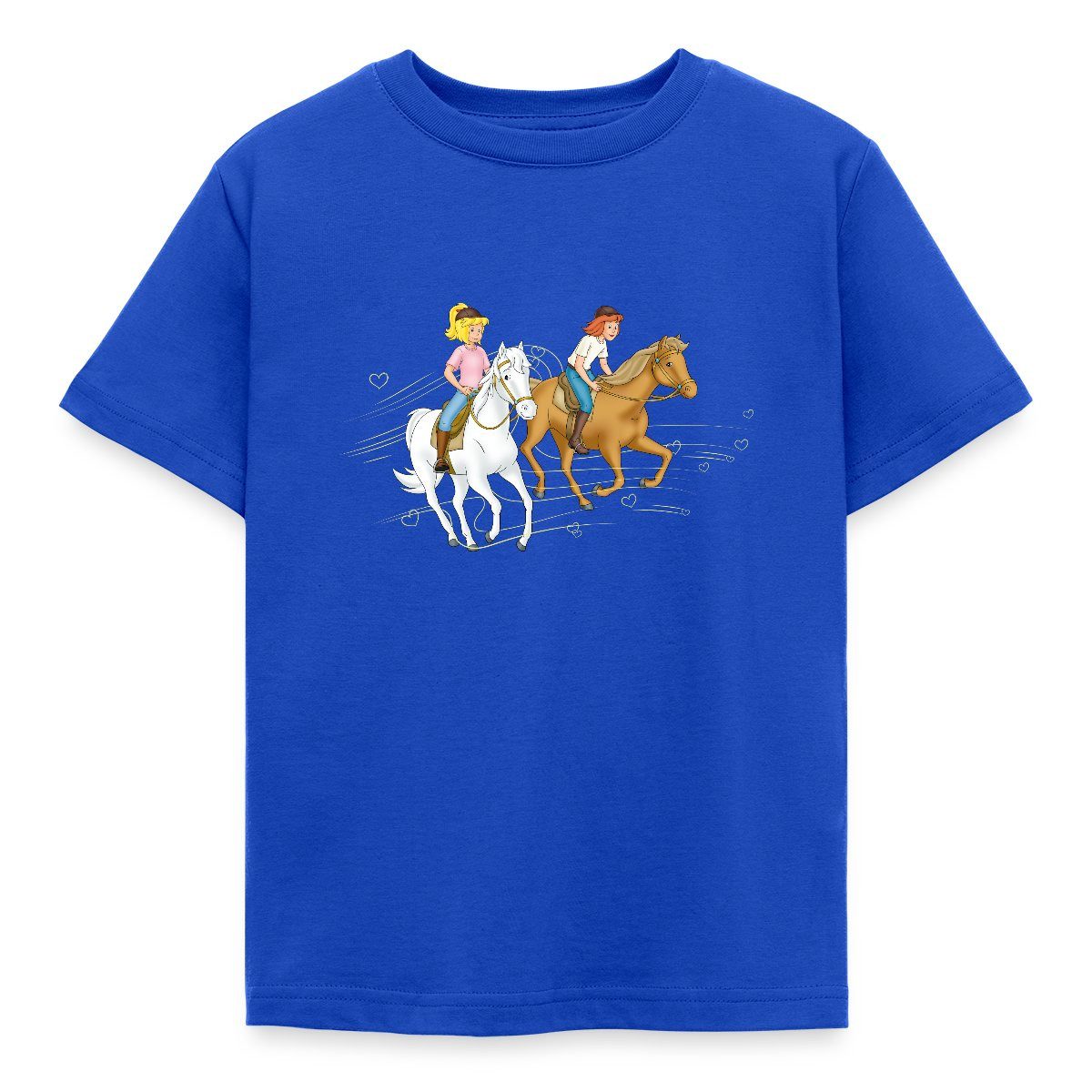 T-Shirt Bibi Und Tina Ausritt Mit Amadeus Und Sabrina Kinder T-Shirt
