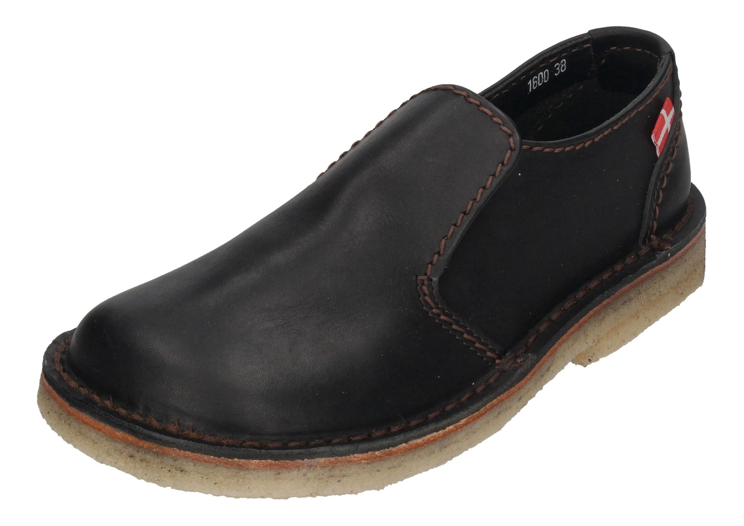 Duckfeet FALSTER 1600 Schnürschuh Black