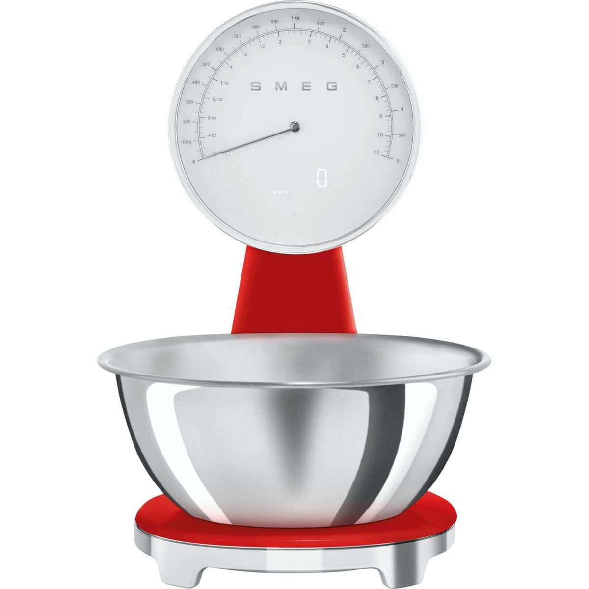 Smeg Küchenwaage KSF01RDWW Portionswaage
