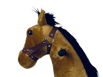 TPFLiving Reittier Pferd Brandy - Größe S - Farbe: braun, Schaukeltier für Kinder ab 3 bis 6 Jahren - Sitzhöhe: 53 cm