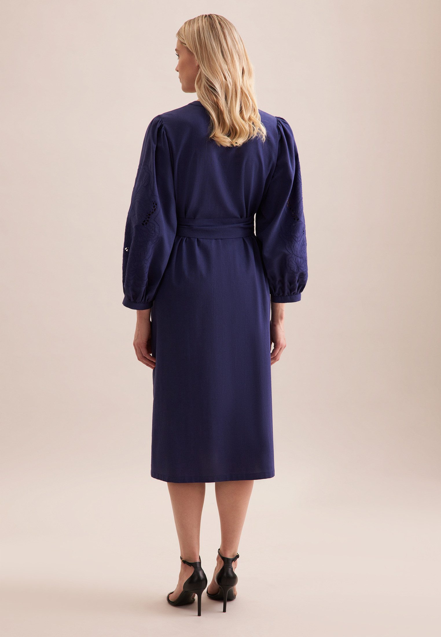 seidensticker Sommerkleid Schwarze Rose 7/8-Arm Rundhals günstig online kaufen