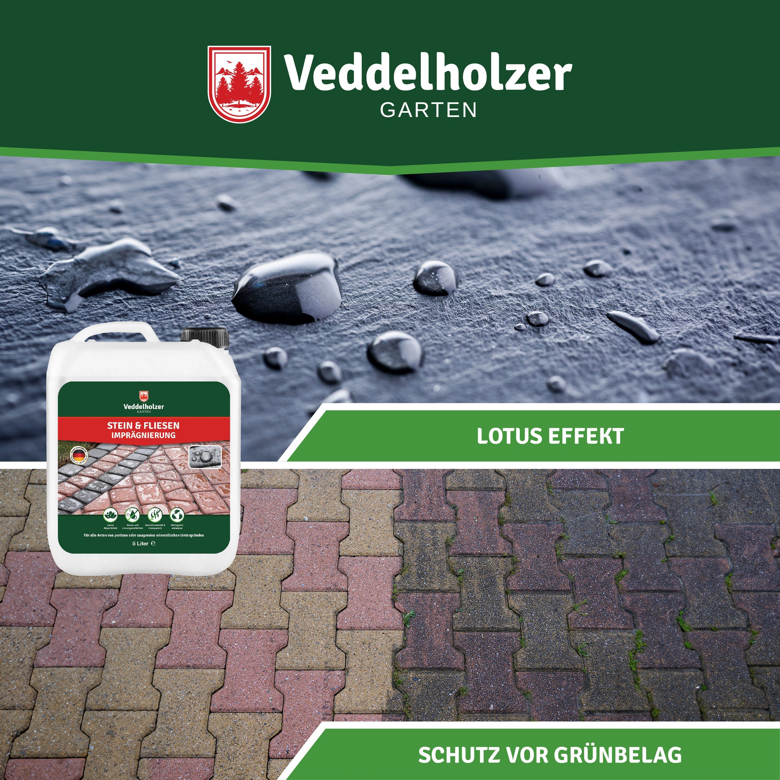Veddelholzer Garten 5 L Steinversiegelung universell günstig online kaufen