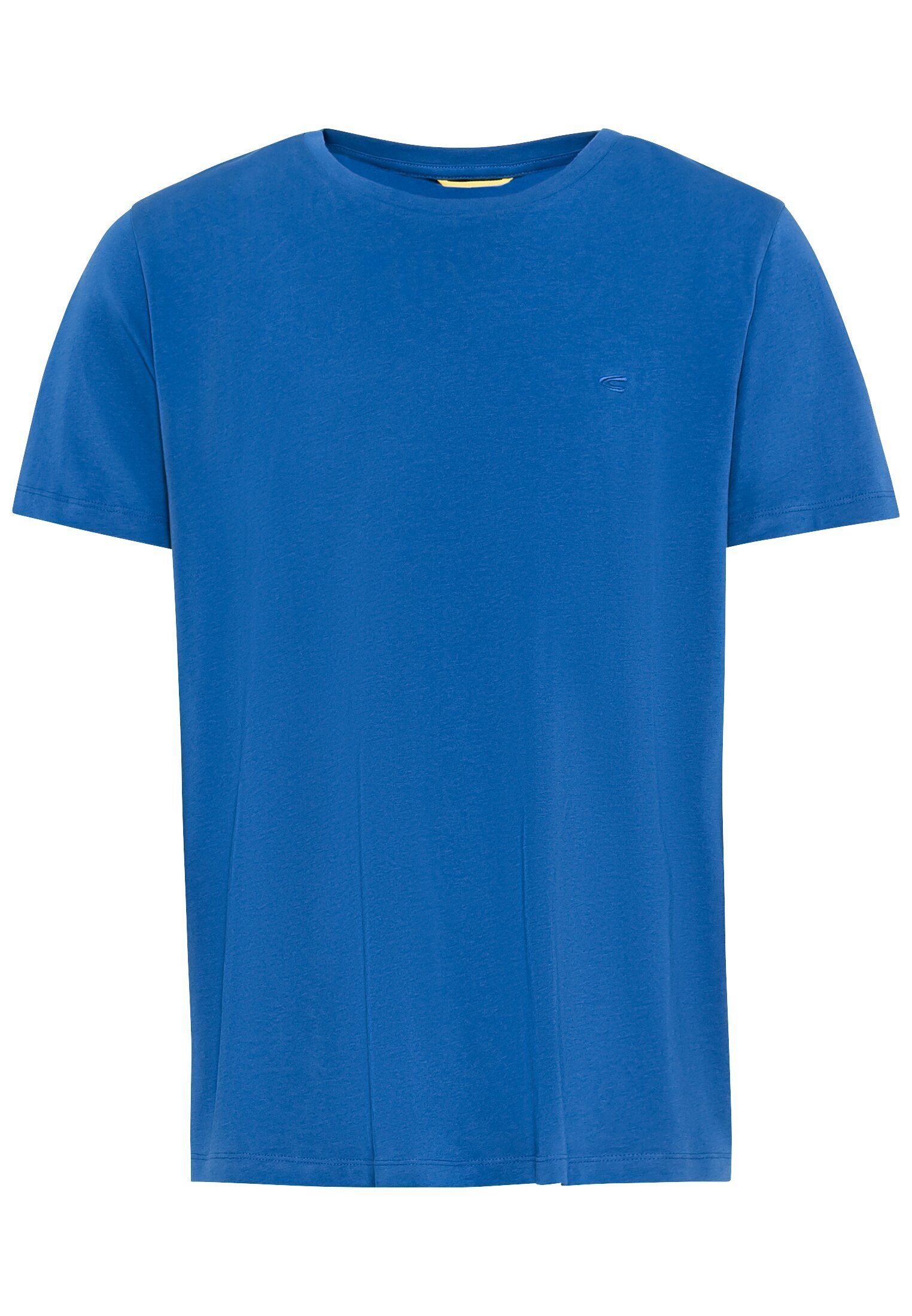 aus Organic T-Shirt active Cotton camel Blau