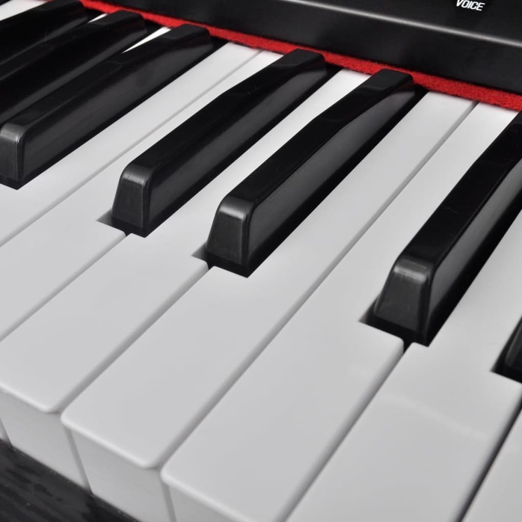 vidaXL Digitalpiano Elektro (88 tlg) Digital E-Piano Notenablage, Klavier 88 & mit Tasten
