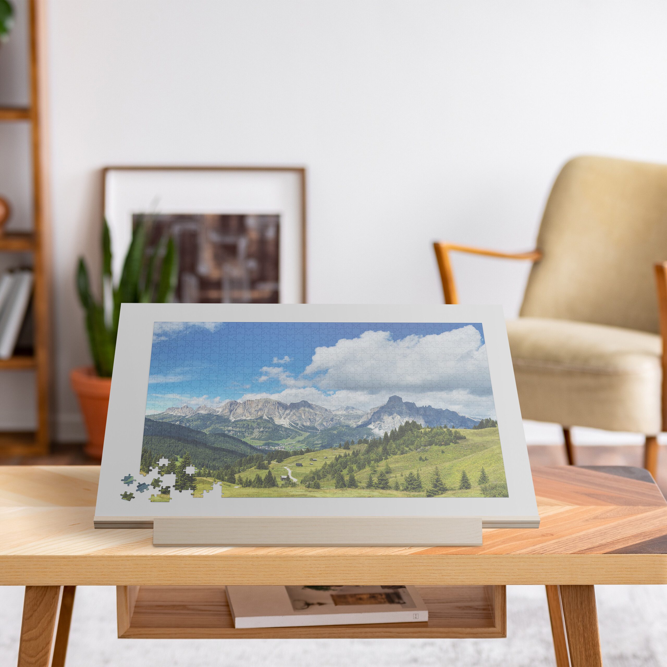 relaxdays Puzzleunterlage Neigbares Puzzlebrett bis 1000 Teile, (1-tlg) günstig online kaufen